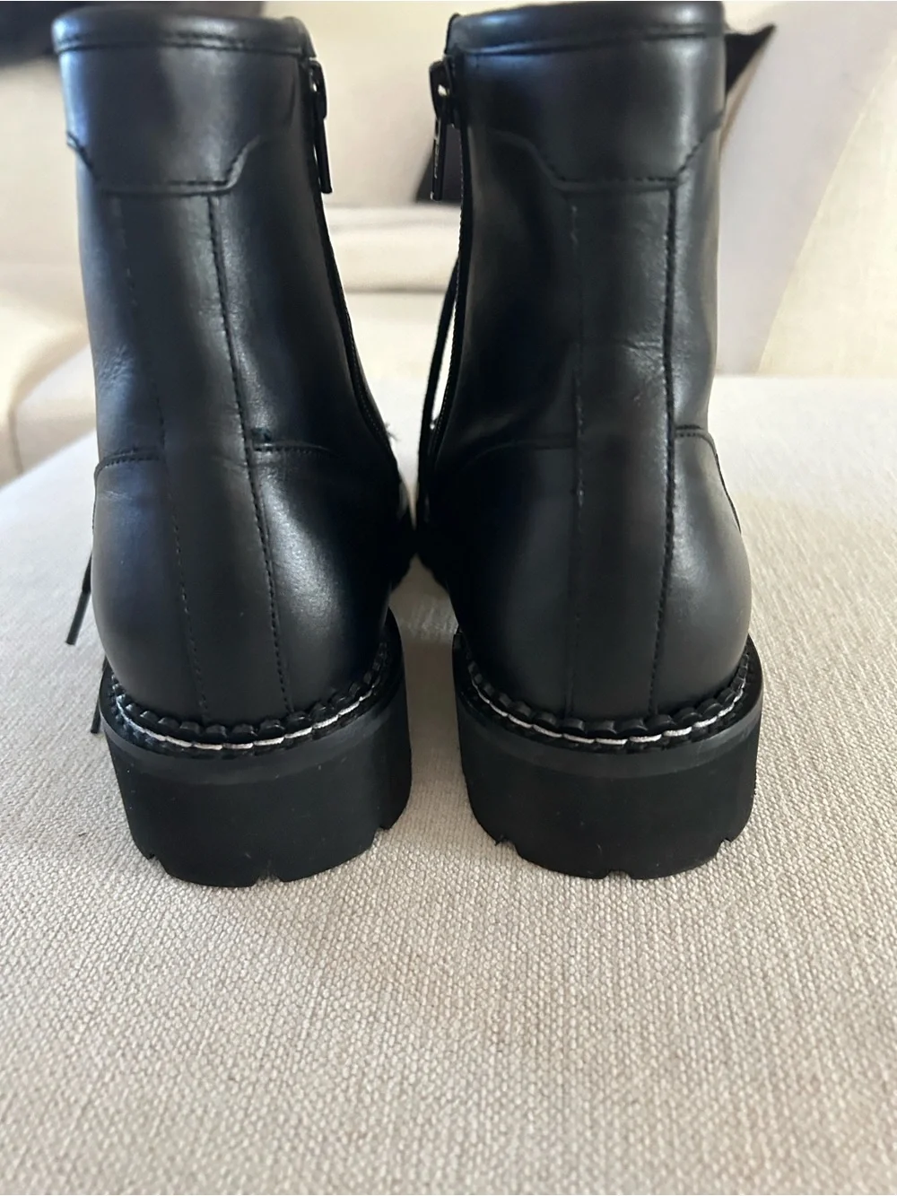 Gentle Souls men’s Almada  Leather Boots, Black, Size 9, NWOT